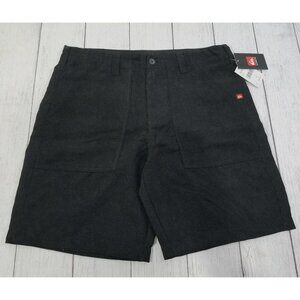 Quiksilver Corduroy Shorts Mens Size 32 - Black